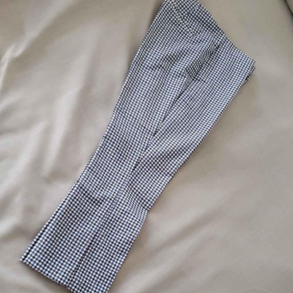 Crosby Blue and Black Checkered Pants